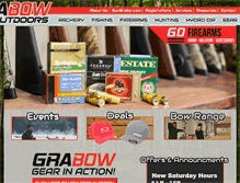 Tablet Screenshot of grabowoutdoors.com